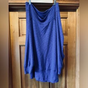 FREE PEOPLE Purple off shoulder Sweater